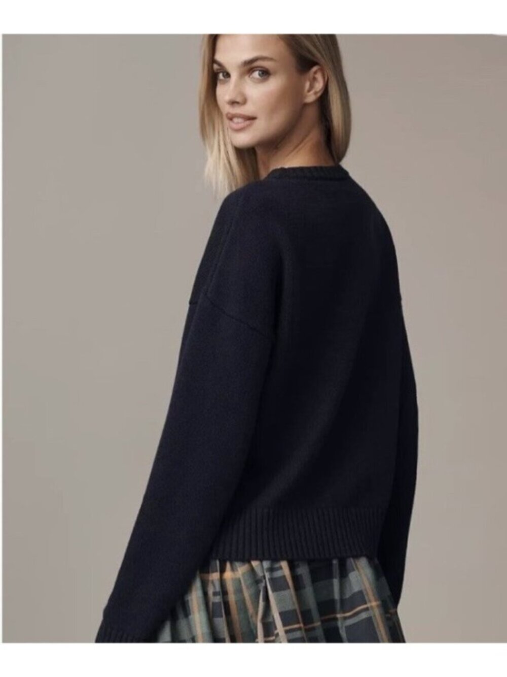 NWT Size XS -Porridge Pullover Sweater Dog Americana Jolene Preppy (NWT US$ 128) - Picture 5 of 16